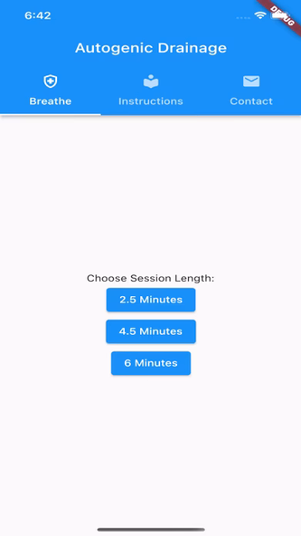 Autogenic Drainage Screenshot 2 - AppWisp.com Autogenic Drainage Screenshot 2 - AppWisp.com