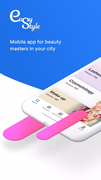 Easy Style – Beauty services Screenshot 1 - AppWisp.com Easy Style – Beauty services Screenshot 1 - AppWisp.com