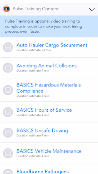 Driver Pulse by Tenstreet Screenshot 4 - AppWisp.com Driver Pulse by Tenstreet Screenshot 4 - AppWisp.com