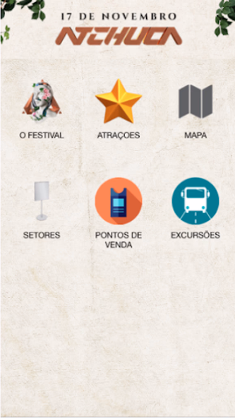 ATCHUCA FESTIVAL Screenshot 1 - AppWisp.com ATCHUCA FESTIVAL Screenshot 1 - AppWisp.com