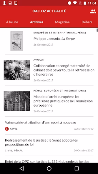 Dalloz actualité Screenshot 4 - AppWisp.com Dalloz actualité Screenshot 4 - AppWisp.com