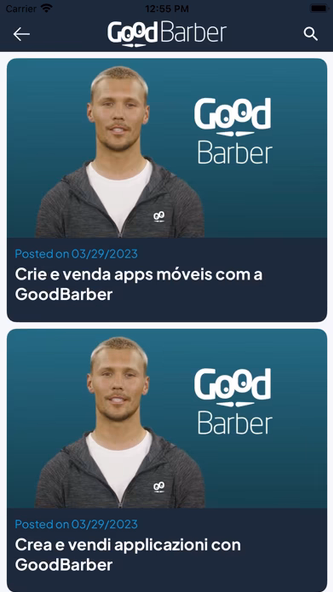 GoodBarber News Screenshot 4 - AppWisp.com GoodBarber News Screenshot 4 - AppWisp.com