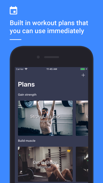 Gym Day: Workout Planner & Log Screenshot 4 - AppWisp.com Gym Day: Workout Planner & Log Screenshot 4 - AppWisp.com