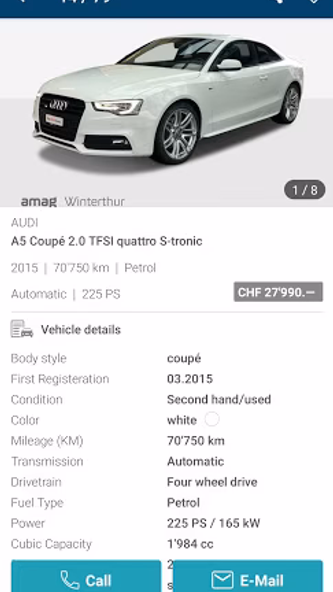 autolina.ch has 90'000 cars Screenshot 4 - AppWisp.com autolina.ch has 90'000 cars Screenshot 4 - AppWisp.com