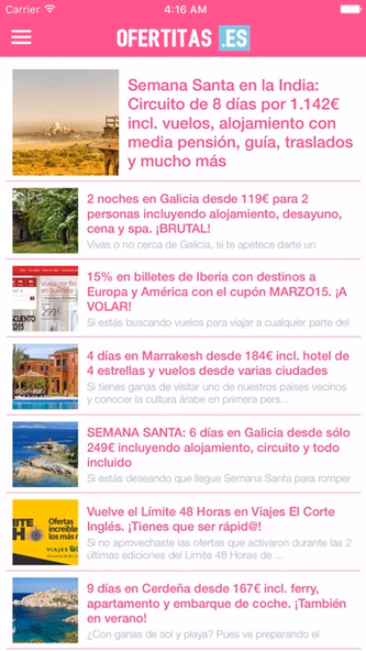 Ofertitas Screenshot 3 - AppWisp.com Ofertitas Screenshot 3 - AppWisp.com