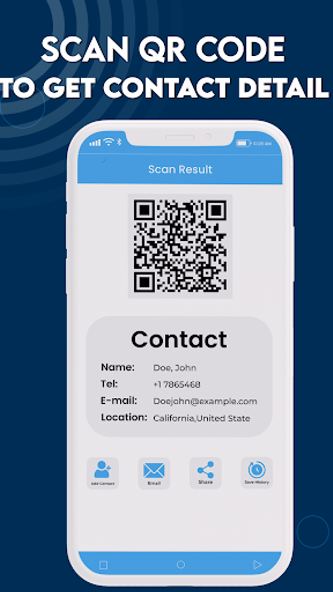 QR Scanner: Barcode Reader app Screenshot 3 - AppWisp.com QR Scanner: Barcode Reader app Screenshot 3 - AppWisp.com