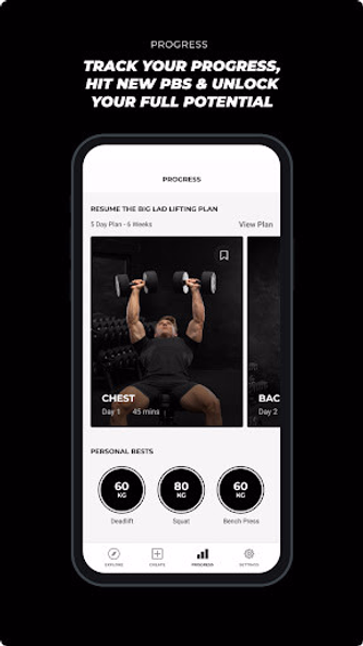 Gymshark Training: Fitness App Screenshot 4 - AppWisp.com Gymshark Training: Fitness App Screenshot 4 - AppWisp.com