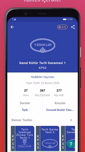 Çöz-Geç - KPSS, YKS, LGS, ALES Screenshot 3 - AppWisp.com Çöz-Geç - KPSS, YKS, LGS, ALES Screenshot 3 - AppWisp.com