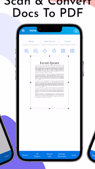 Document Scanner & PDF scanner Screenshot 2 - AppWisp.com Document Scanner & PDF scanner Screenshot 2 - AppWisp.com
