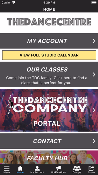 The Dance Centre Screenshot 2 - AppWisp.com The Dance Centre Screenshot 2 - AppWisp.com