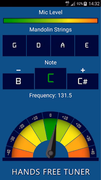 Mandolin Tuner: Fast & Precise Screenshot 1 - AppWisp.com Mandolin Tuner: Fast & Precise Screenshot 1 - AppWisp.com