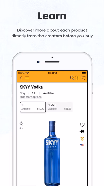 Moon Wine & Spirits Screenshot 4 - AppWisp.com Moon Wine & Spirits Screenshot 4 - AppWisp.com