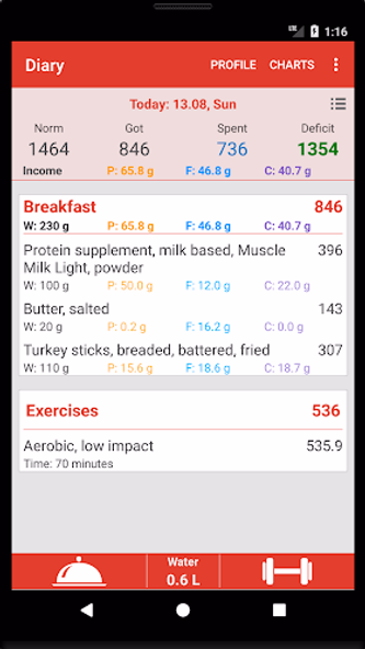 Calorie Count Screenshot 2 - AppWisp.com Calorie Count Screenshot 2 - AppWisp.com