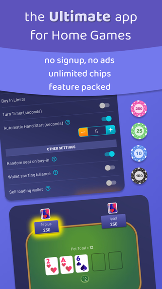 Chips of Fury: Poker 4 Friends Screenshot 1 - AppWisp.com Chips of Fury: Poker 4 Friends Screenshot 1 - AppWisp.com