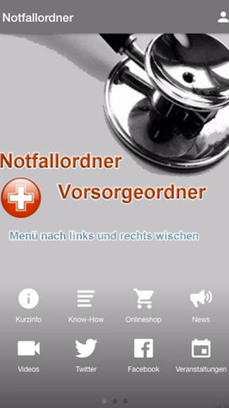 Notfallordner Screenshot 1 - AppWisp.com Notfallordner Screenshot 1 - AppWisp.com