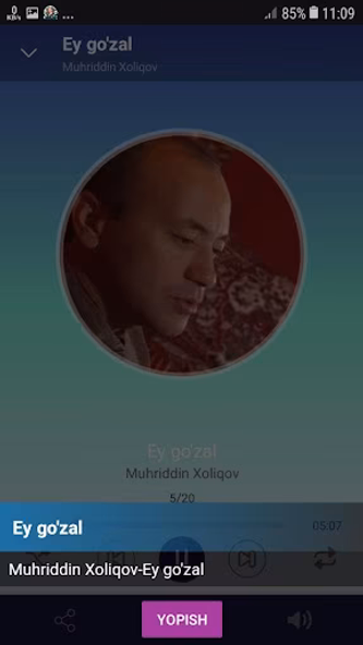 MuhriddinXoliqov qo'shiqlari Screenshot 1 - AppWisp.com MuhriddinXoliqov qo'shiqlari Screenshot 1 - AppWisp.com