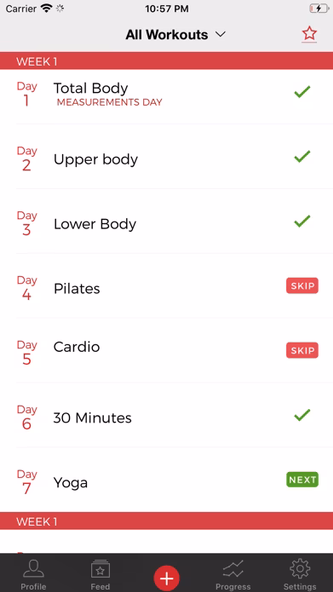 21 Day Container Workout Fix Screenshot 1 - AppWisp.com 21 Day Container Workout Fix Screenshot 1 - AppWisp.com