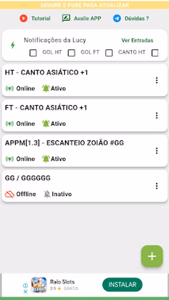 Robô BET Screenshot 2 - AppWisp.com Robô BET Screenshot 2 - AppWisp.com
