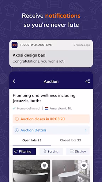 Troostwijk Auctions: Veilingen Screenshot 2 - AppWisp.com Troostwijk Auctions: Veilingen Screenshot 2 - AppWisp.com