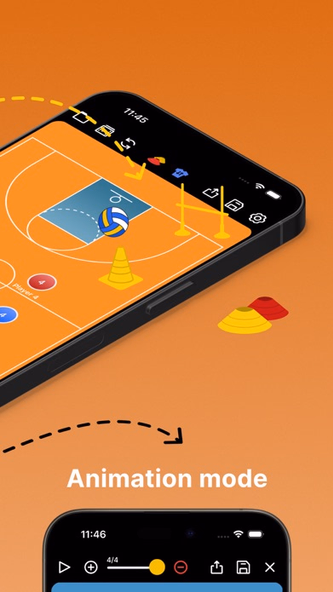Coach Tactic Board: Basket Screenshot 2 - AppWisp.com Coach Tactic Board: Basket Screenshot 2 - AppWisp.com