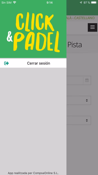 Click & Padel Screenshot 2 - AppWisp.com Click & Padel Screenshot 2 - AppWisp.com