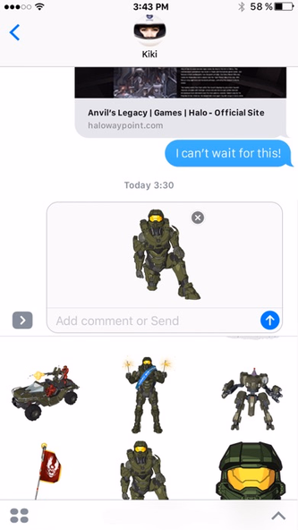 Halo Stickers Screenshot 3 - AppWisp.com Halo Stickers Screenshot 3 - AppWisp.com