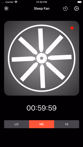 BedTime Sleep Fan Sounds Screenshot 2 - AppWisp.com BedTime Sleep Fan Sounds Screenshot 2 - AppWisp.com