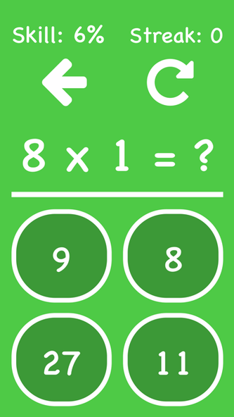Cool Times Tables Flash Cards Screenshot 4 - AppWisp.com Cool Times Tables Flash Cards Screenshot 4 - AppWisp.com