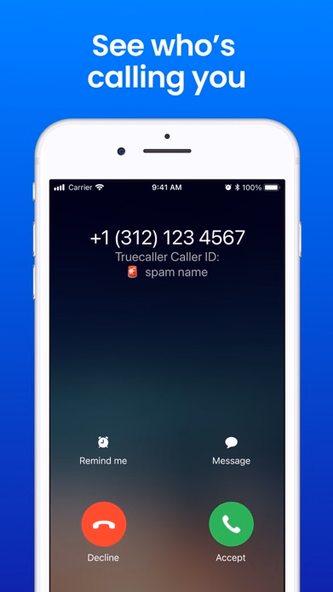 Truecaller: Caller ID Blocker Screenshot 1 - AppWisp.com Truecaller: Caller ID Blocker Screenshot 1 - AppWisp.com