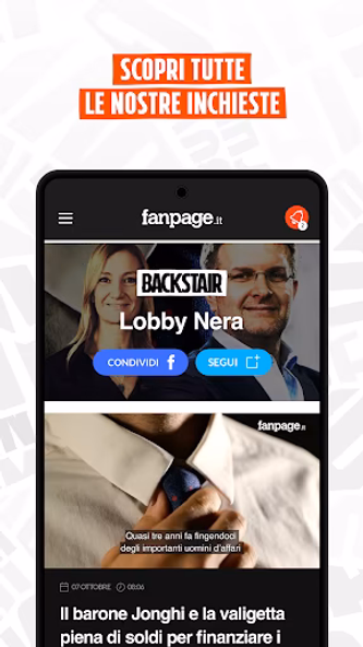 Fanpage.it - Breaking News Screenshot 3 - AppWisp.com Fanpage.it - Breaking News Screenshot 3 - AppWisp.com
