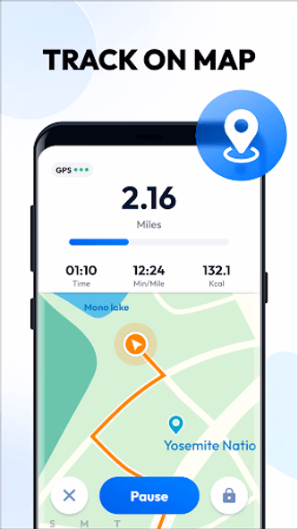 Pedometer - Step Counter Screenshot 3 - AppWisp.com Pedometer - Step Counter Screenshot 3 - AppWisp.com