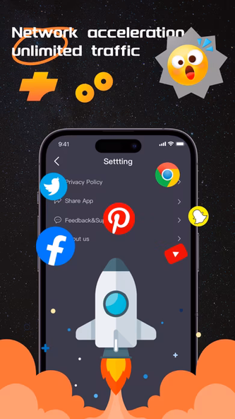 Wish Proxy : Secure VPN Screenshot 4 - AppWisp.com Wish Proxy : Secure VPN Screenshot 4 - AppWisp.com