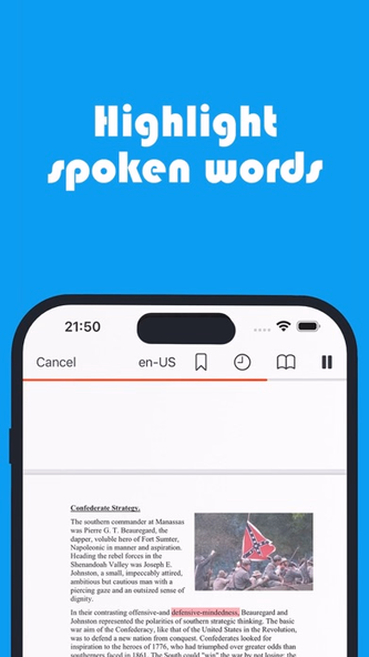 PDF Voice Reader - Docs Aloud Screenshot 2 - AppWisp.com PDF Voice Reader - Docs Aloud Screenshot 2 - AppWisp.com
