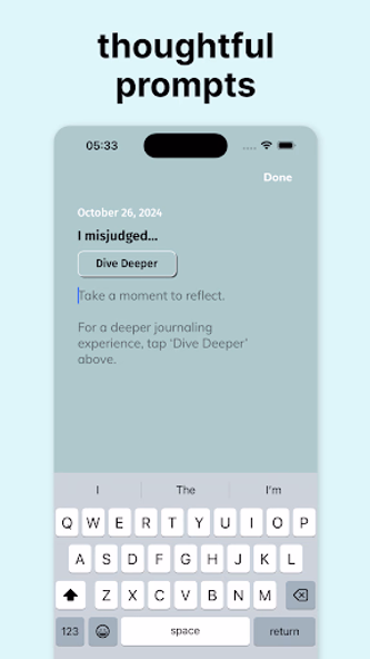 Prompted Journal - Shadow Work Screenshot 3 - AppWisp.com Prompted Journal - Shadow Work Screenshot 3 - AppWisp.com