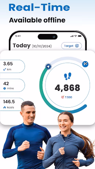 Pedometer - Walk & Lose Weight Screenshot 1 - AppWisp.com Pedometer - Walk & Lose Weight Screenshot 1 - AppWisp.com