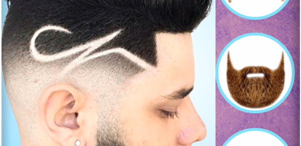 Man Hairstyle Photo Editor Header - AppWisp.com Man Hairstyle Photo Editor Header - AppWisp.com