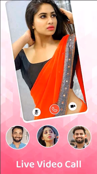 Indian Girls Live Video Call Screenshot 1 - AppWisp.com