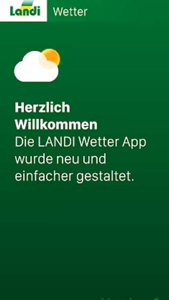 LANDI Wetter Screenshot 1 - AppWisp.com LANDI Wetter Screenshot 1 - AppWisp.com