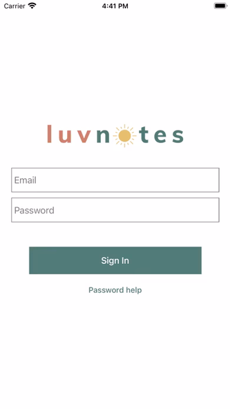 LuvNotes Screenshot 1 - AppWisp.com LuvNotes Screenshot 1 - AppWisp.com