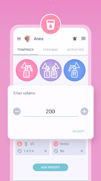 Breastfeeding Newborn tracker Screenshot 2 - AppWisp.com Breastfeeding Newborn tracker Screenshot 2 - AppWisp.com