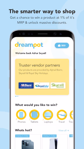 Dreampot Screenshot 1 - AppWisp.com Dreampot Screenshot 1 - AppWisp.com