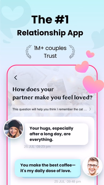 CoupleGrow: Build Together Screenshot 1 - AppWisp.com CoupleGrow: Build Together Screenshot 1 - AppWisp.com