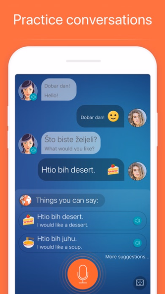 Learn Croatian – Mondly Screenshot 4 - AppWisp.com Learn Croatian – Mondly Screenshot 4 - AppWisp.com