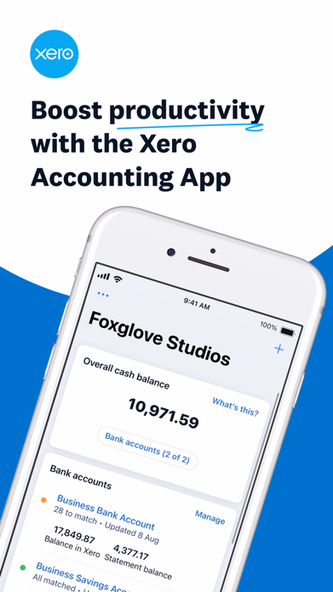 Xero Accounting for business Screenshot 1 - AppWisp.com Xero Accounting for business Screenshot 1 - AppWisp.com