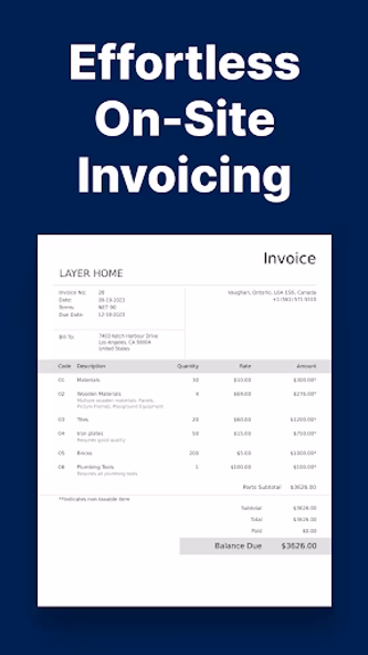 Easy Invoice & Estimates Maker Screenshot 1 - AppWisp.com Easy Invoice & Estimates Maker Screenshot 1 - AppWisp.com