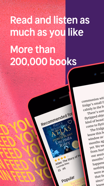 Nextory: Audiobooks & E-books Screenshot 2 - AppWisp.com Nextory: Audiobooks & E-books Screenshot 2 - AppWisp.com