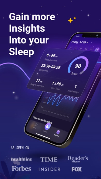 Sleep Well: Health Tracker Screenshot 1 - AppWisp.com Sleep Well: Health Tracker Screenshot 1 - AppWisp.com