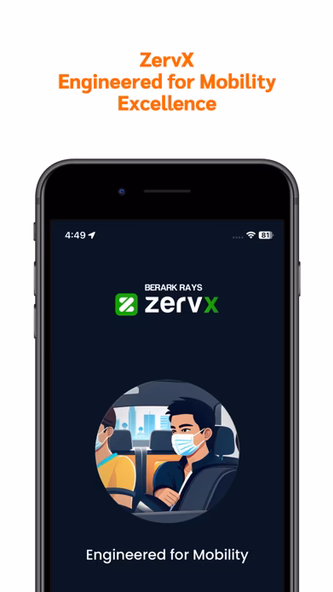 ZervX Driver - All in one App Screenshot 1 - AppWisp.com ZervX Driver - All in one App Screenshot 1 - AppWisp.com