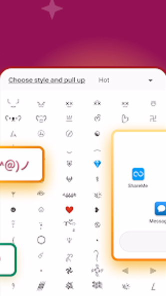 Cool Symbols & Characters Screenshot 3 - AppWisp.com Cool Symbols & Characters Screenshot 3 - AppWisp.com