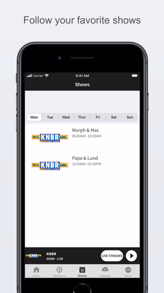 KNBR Screenshot 3 - AppWisp.com KNBR Screenshot 3 - AppWisp.com